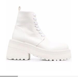 Marsèll - lace-up platform-sole leather boots